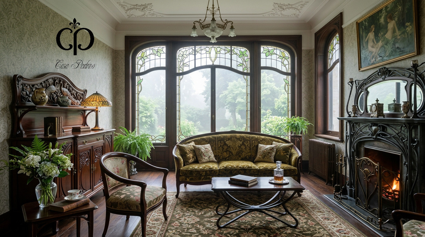 Art Nouveau Living Room Usa(1)