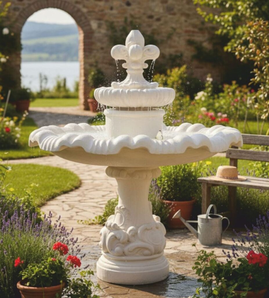 Baroque Fountain Lily